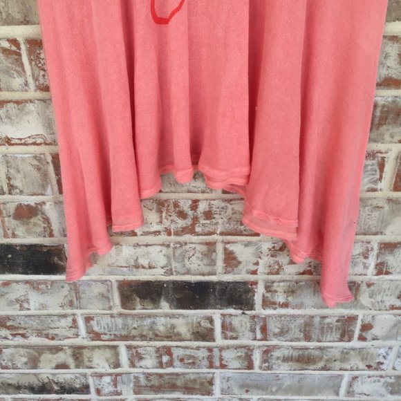 NWT WILDFOX Say Yes Loose Swing Tunic Swim Cover Up S SUPER SOFT in peach - Picture 8 of 13